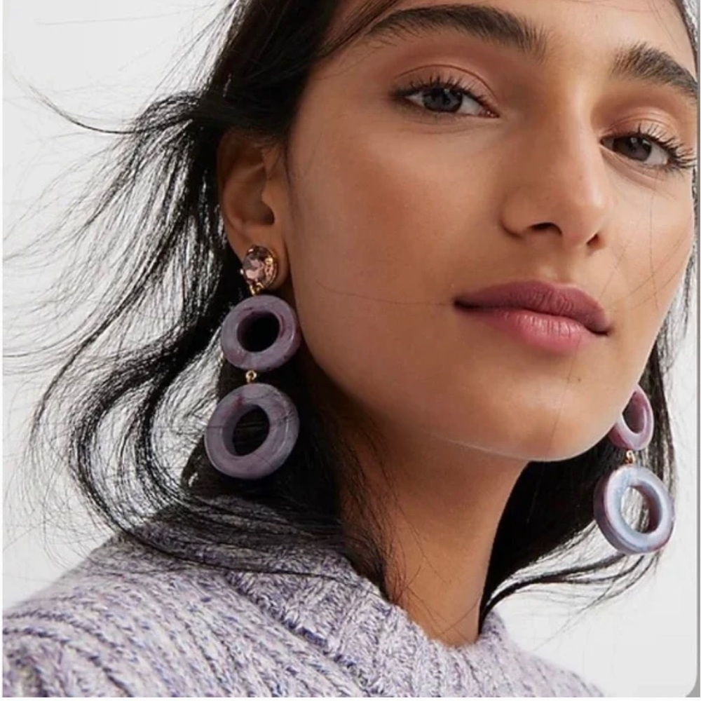 NWT J.Crew Made in Italy Round Earrings
